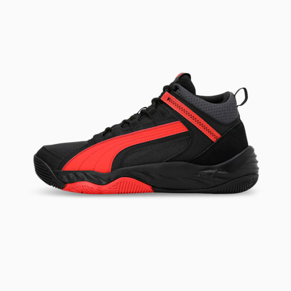 Rebound Future EVO Core Sneakers, PUMA Black-Warm Earth-Strong Gray, extralarge-IND