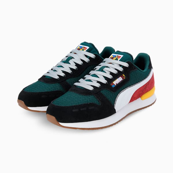 R78 Year Of Sports Sneakers, Dark Myrtle-PUMA White-PUMA Black, extralarge-IND