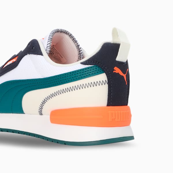 R78 Sneakers, New Navy-Cold Green-PUMA White, extralarge-IND