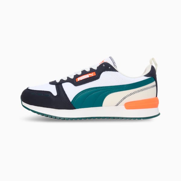 R78 Sneakers, New Navy-Cold Green-PUMA White, extralarge-IND
