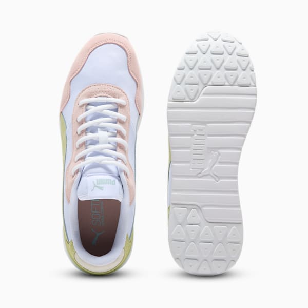 Tenis para mujer R78 Voyage Eucalyptus, PUMA White-Pistachio Green-Rose Quartz, extralarge