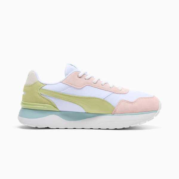 Tenis para mujer R78 Voyage Eucalyptus, PUMA White-Pistachio Green-Rose Quartz, extralarge