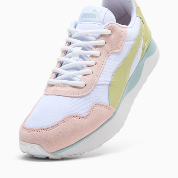 Tenis para mujer R78 Voyage Eucalyptus, PUMA White-Pistachio Green-Rose Quartz, extralarge