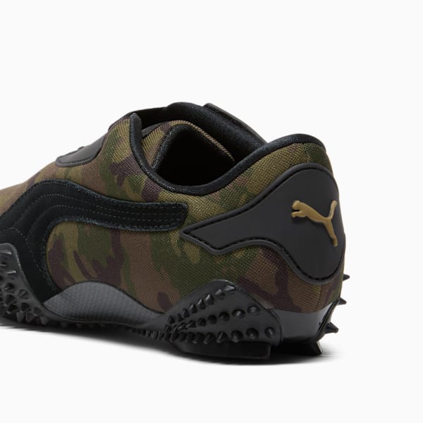 Mostro Camo Women's Sneakers, Wild Willow-Dark Olive, extralarge