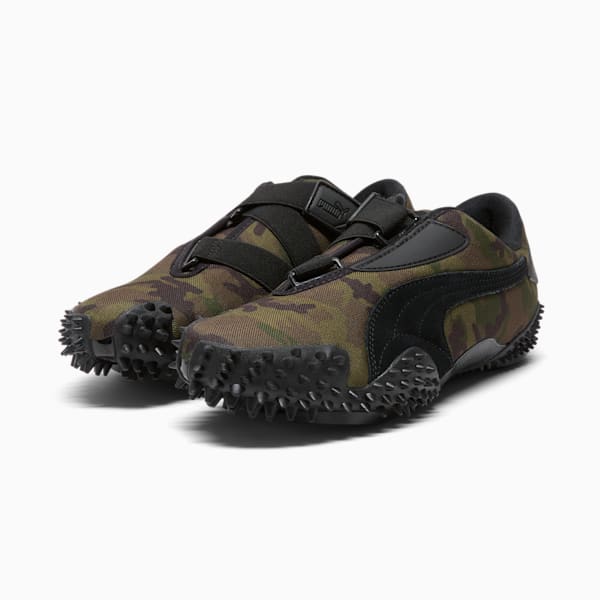 Tenis Mostro Camo para mujer, Wild Willow-Dark Olive, extralarge