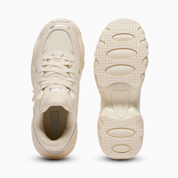 Tenis para mujer Pulsar Wedge, Frosted Ivory-PUMA White, extralarge