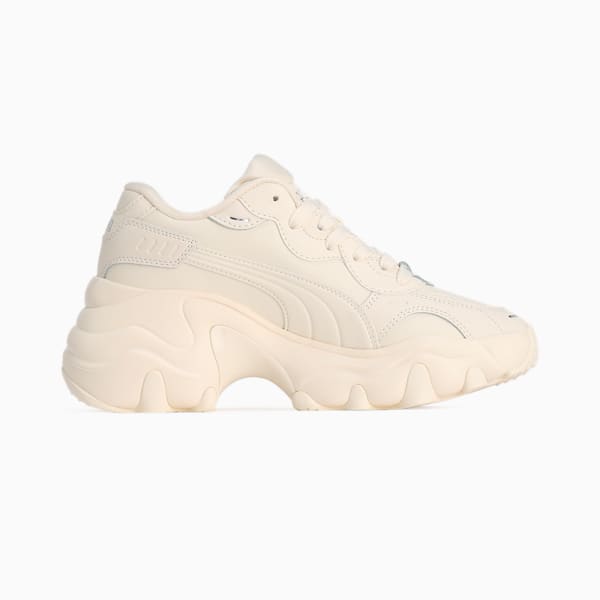 ウィメンズ パルサー ウェッジ パール スニーカー, Frosted Ivory-PUMA White, extralarge-JPN