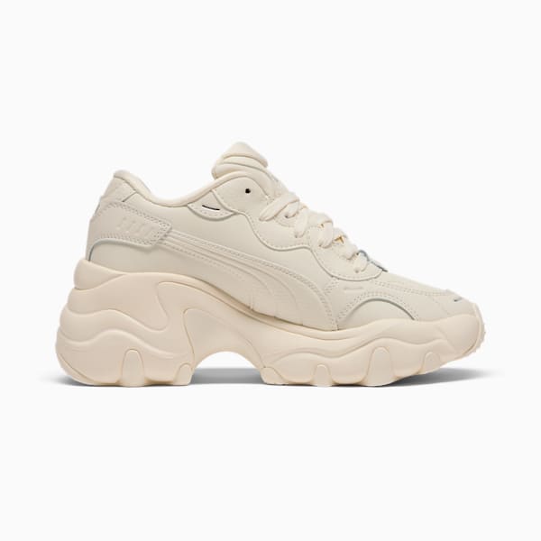 Tenis para mujer Pulsar Wedge, Frosted Ivory-PUMA White, extralarge
