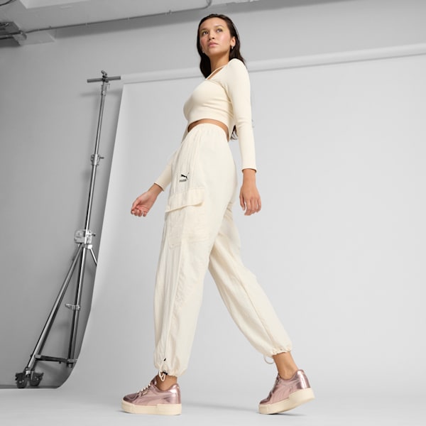 Sneakers CA Pro Chrome Femme, Rose Gold-Sugared Almond-Matte Rose Gold, extralarge