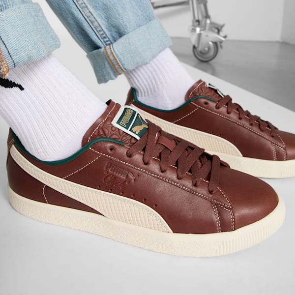 PALAIS ARTISAN Clyde Men's Sneakers, Chocotart-Frosted Ivory, extralarge