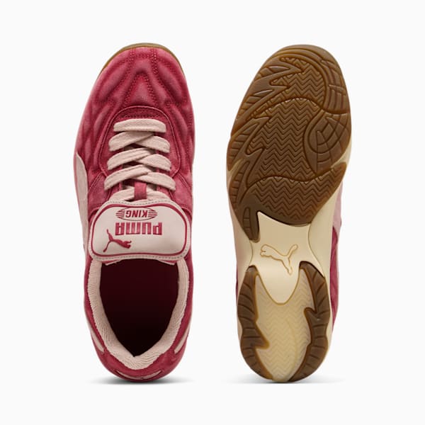 Tenis KING Indoor The NeverWorn V unisex, Dark Crimson-Rose Quartz, extralarge