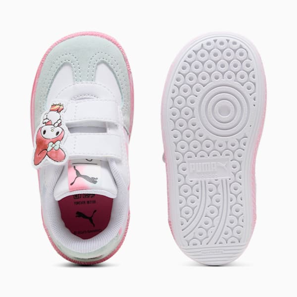 Tenis PUMA x HELLO KITTY Palermo para bebés, PUMA White-Magic Rose, extralarge
