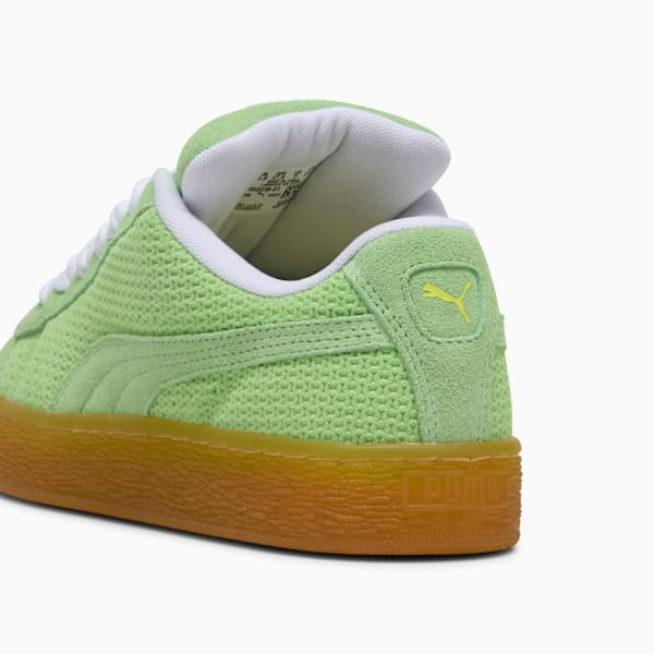 Suede XL Braided Sneakers Women, Spring Fern-PUMA White, extralarge