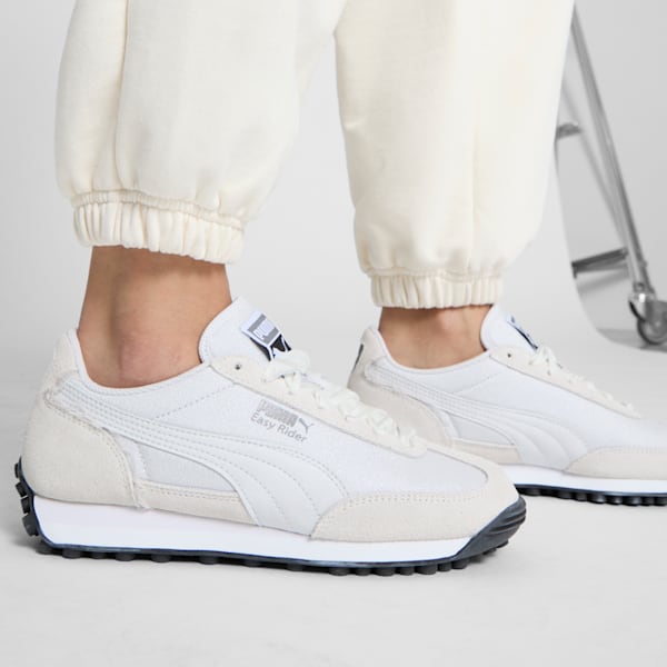Tenis Easy Rider Glam Athletics para mujer, Feather Gray-Warm White, extralarge