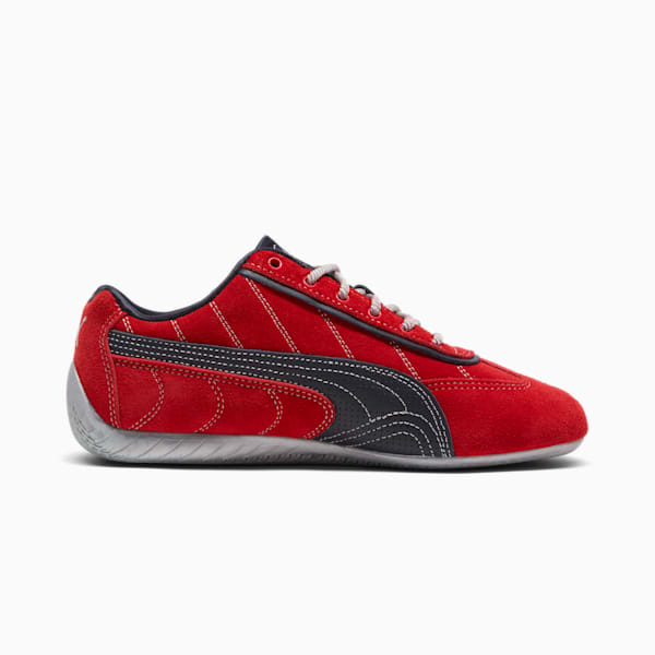 Tenis para mujer PUMA x LAQUAN SMITH Speedcat, For All Time Red-PUMA Black-PUMA Silver, extralarge