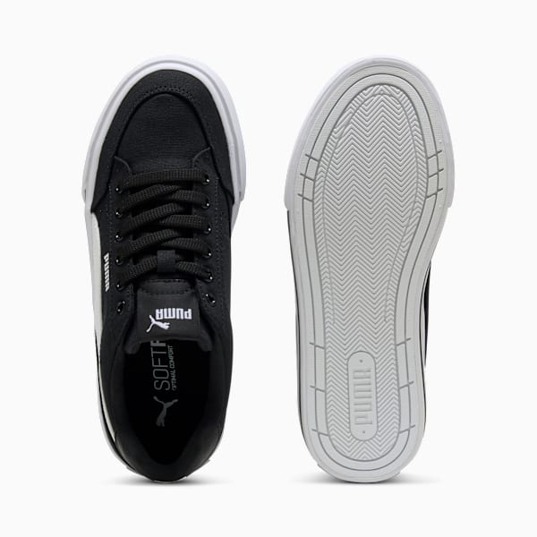 CortClassicVulcFSPlatform Sneakers Women, PUMA Black-PUMA White, extralarge