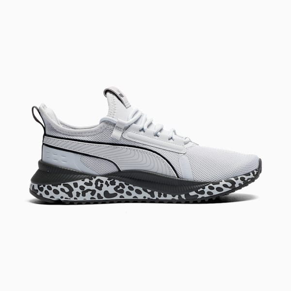 Pacer Future Street Animal Women's Animal Print Sneakers, Silver Mist-Dusky Gray, extralarge