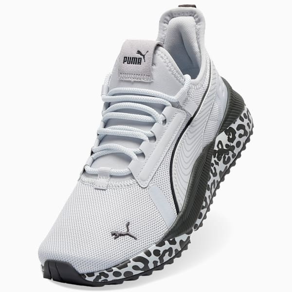 Pacer Future Street Animal Women's Animal Print Sneakers, Silver Mist-Dusky Gray, extralarge