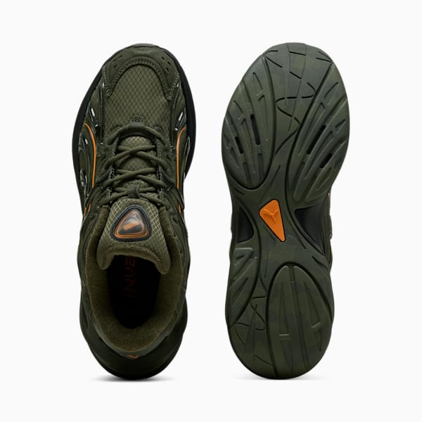 Tenis Inverse Moss, Green Moss-Dark Olive-Pumpkin Pie, extralarge