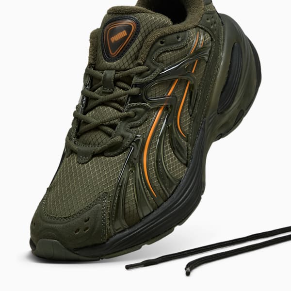 Sneakers Inverse Moss Homme, Green Moss-Dark Olive-Pumpkin Pie, extralarge