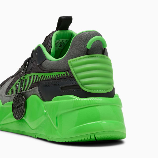 Tenis PUMA x TORTUGAS NINJA RS-X, PUMA Black-Leafy Green, extralarge