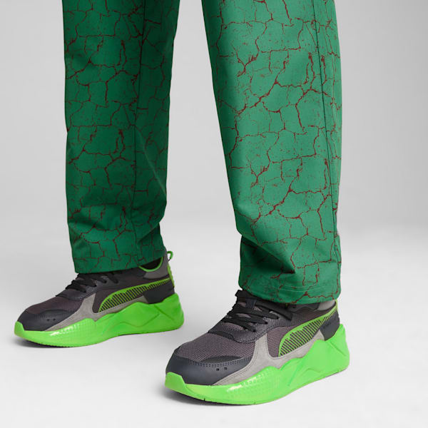 Tenis PUMA x TORTUGAS NINJA RS-X, PUMA Black-Leafy Green, extralarge