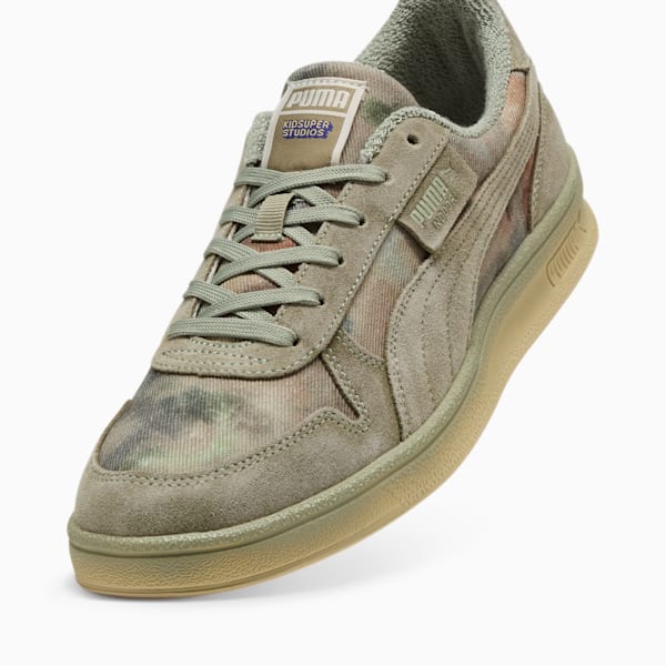 PUMA x KIDSUPER Indoor Dstrsd Sneakers, Lux Army, extralarge