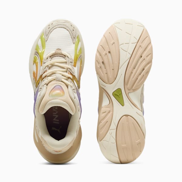 ウィメンズ インヴァース キャンディ ペイント スニーカー, Warm White-Lavender Alert-Archive Gold, extralarge-JPN