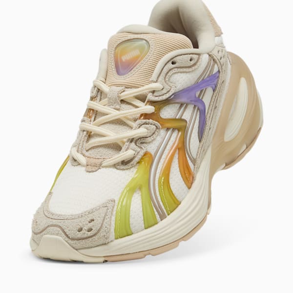 ウィメンズ インヴァース キャンディ ペイント スニーカー, Warm White-Lavender Alert-Archive Gold, extralarge-JPN
