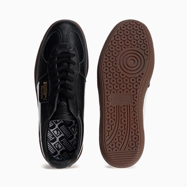 ユニセックス パレルモ レザー MIJ スニーカー, PUMA Black-PUMA White, extralarge-JPN
