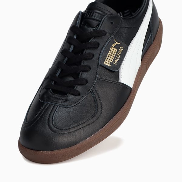 ユニセックス パレルモ レザー MIJ スニーカー, PUMA Black-PUMA White, extralarge-JPN