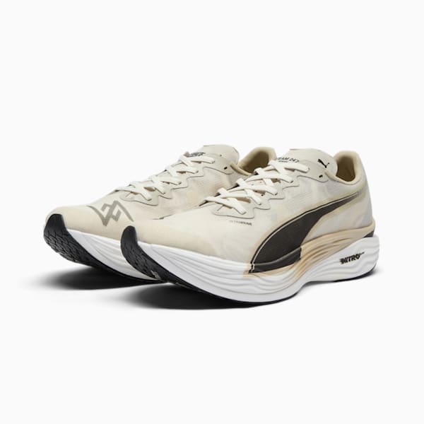 PUMA x REPRESENT 247 Deviate NITRO™ Elite 3 Men's Running Shoes, Desert Dust-PUMA Black, extralarge