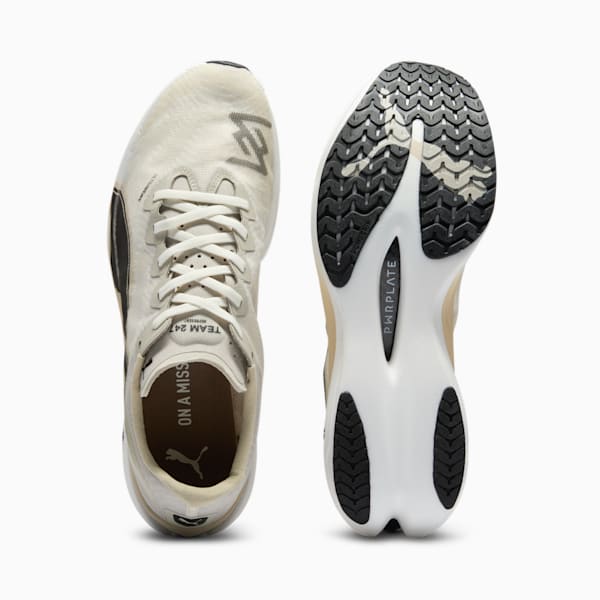 PUMA x REPRESENT 247 Deviate NITRO™ Elite 3 Men's Running Shoes, Desert Dust-PUMA Black, extralarge