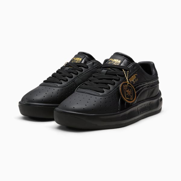 Tenis GV Special Vegas Flagship para hombre, PUMA Black-Puma Team Gold, extralarge