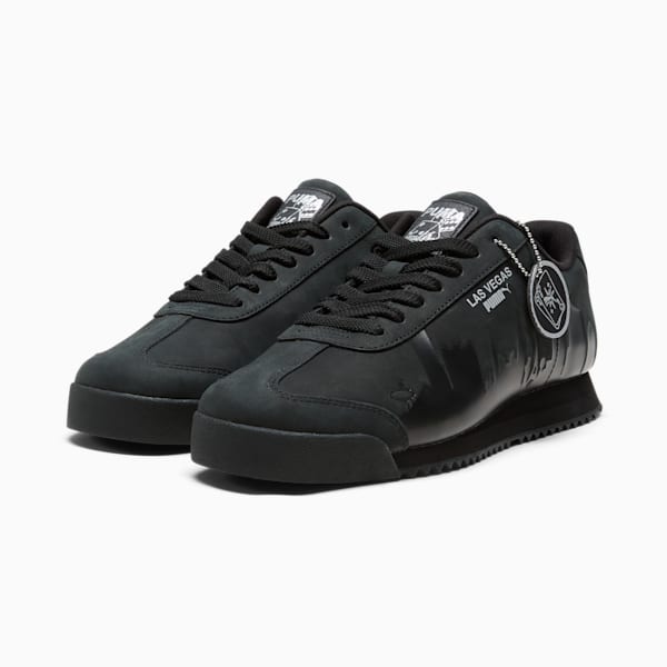 Tenis Roma Skyline Vegas Flagship, PUMA Black-Peach Frost-Sunny Yellow, extralarge