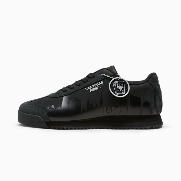 Tenis Roma Skyline Vegas Flagship, PUMA Black-Peach Frost-Sunny Yellow, extralarge