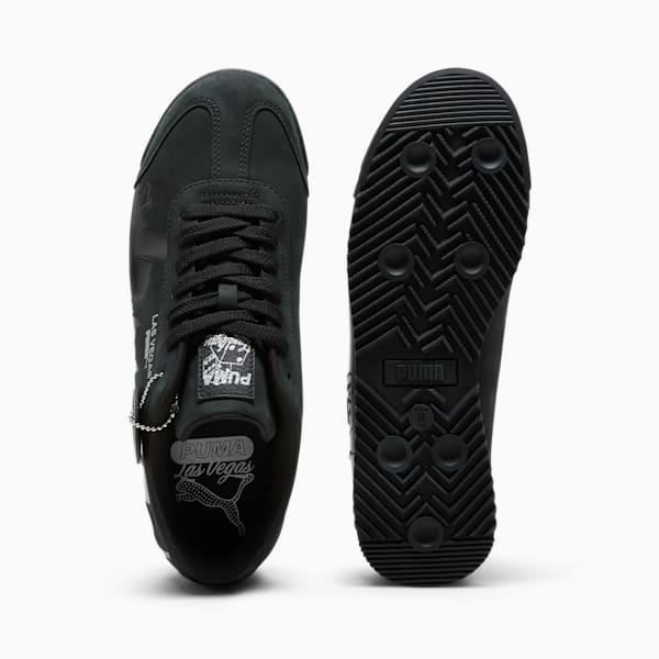 Tenis Roma Skyline Vegas Flagship, PUMA Black-Peach Frost-Sunny Yellow, extralarge