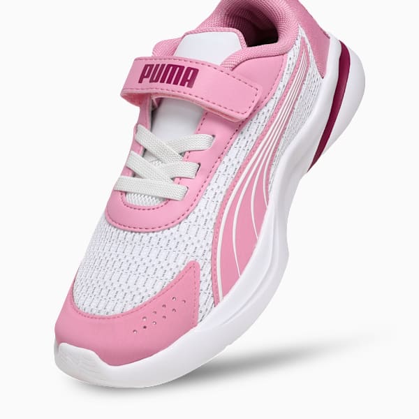 Softride Rift Rushtrack Kids' Casual Sneakers, Mauved Out-Magenta Gleam-PUMA White, extralarge-IND