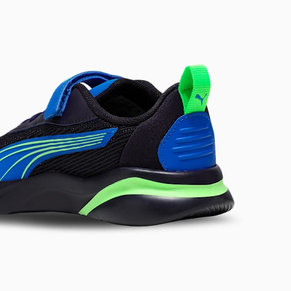 Softride Rift Rushtrack Kids' Casual Sneakers, New Navy-Green Glare-PUMA Team Royal, extralarge-IND