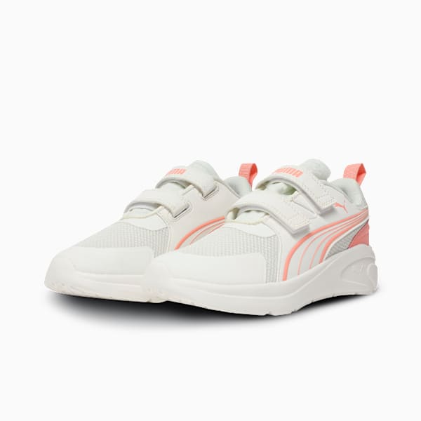 PUMA Turboglide Pre-school Kids' Sneakers, Warm White-Pink Fruit, extralarge-IND