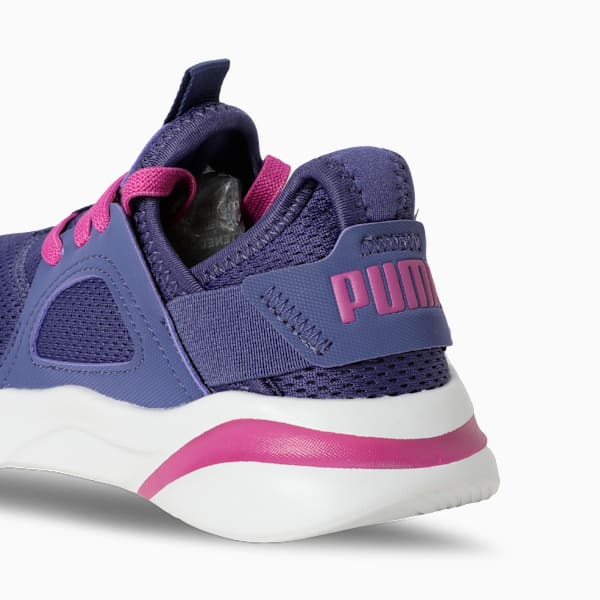 Softride Rift Swift Kicks Kids Running Shoes, Blue Crystal-Wild Berry, extralarge-IND