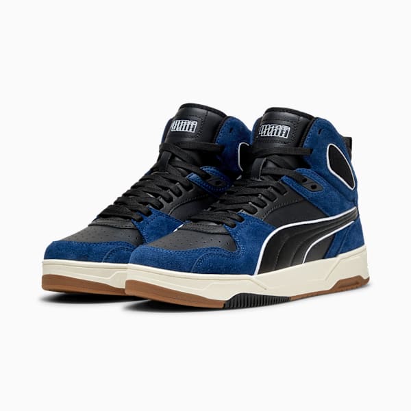 RBD Break Mid SD Sneakers Unisex, Persian Blue-PUMA Black-Vapor Gray, extralarge