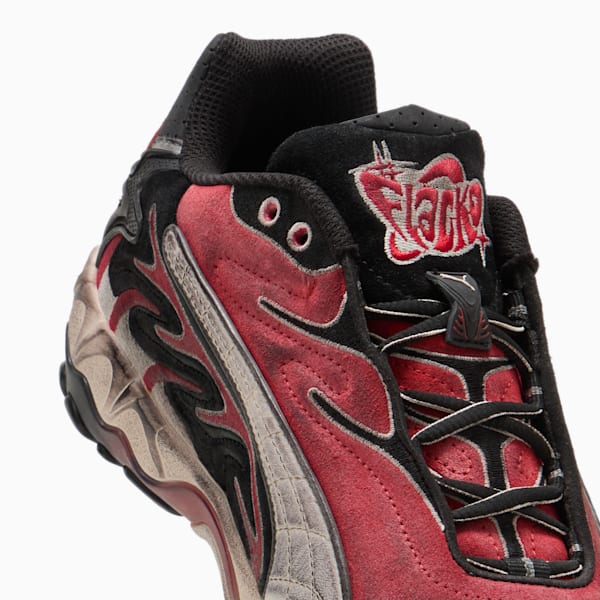 Tenis Hombre A$AP ROCKY x PUMA Inhale Distressed, PUMA Black-Pop Red, extralarge