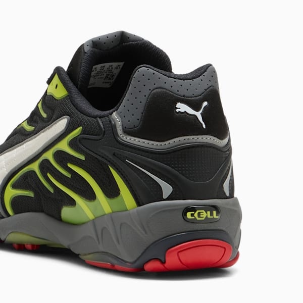 Tenis de malla Inhale de A$AP ROCKY x PUMA, PUMA Black-Warm White-Lime Pow, extralarge