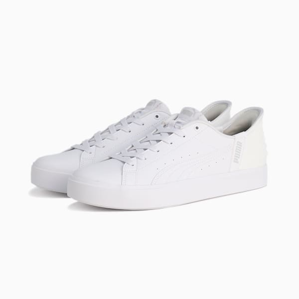 ユニセックス プーマ V コート イーズイン スニーカー, PUMA White-PUMA White, extralarge-JPN