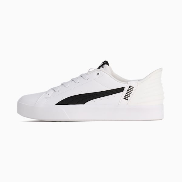 ユニセックス プーマ V コート イーズイン スニーカー, PUMA White-PUMA Black, extralarge-JPN
