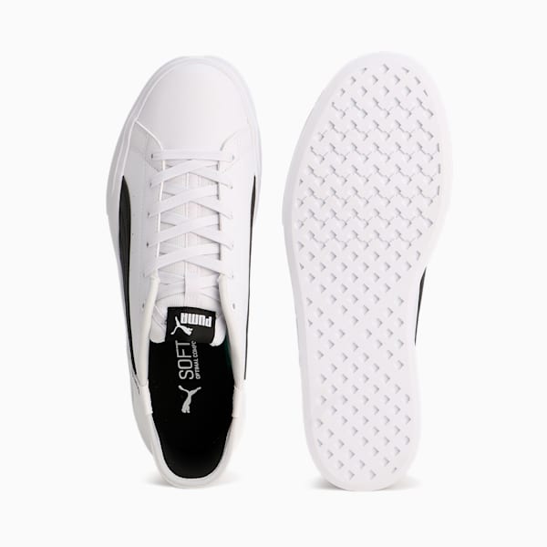 ユニセックス プーマ V コート イーズイン スニーカー, PUMA White-PUMA Black, extralarge-JPN