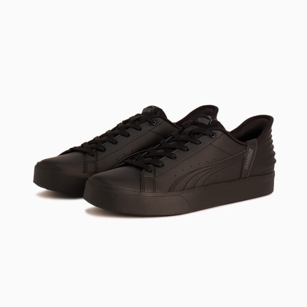ユニセックス プーマ V コート イーズイン スニーカー, PUMA Black-PUMA Black, extralarge-JPN