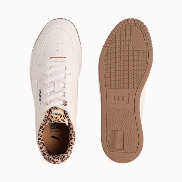 ウィメンズ キャリーナ ストリート レオ 2 スニーカー, PUMA White-PUMA White-PUMA Black, extralarge-JPN