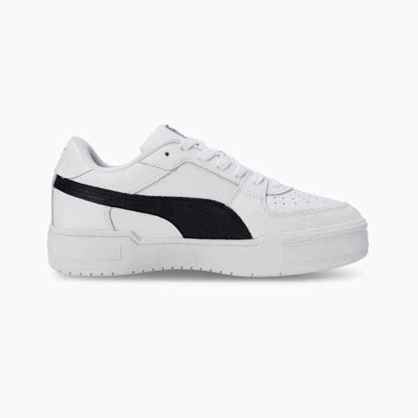 CA Pro Classic Leather Sneakers, Puma White-Puma Black, extralarge-IND